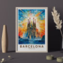 Search for barcelona city posters Popular city destination