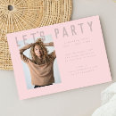 Search for mod invitations Pink