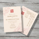 Search for bilingual wedding invitations Chinese