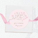 Search for pink cherry blossom wedding stickers Flowers