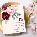 Search for eighty five birthday invitations 85 years old