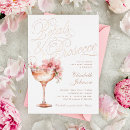 Search for modern brunch bridal shower invitations Pink