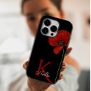 Search for red and black iphone cases Monogrammed