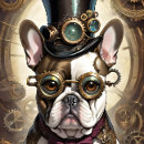 Search for french bulldog tissue paper Steampunk