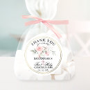 Search for pink floral thank you stickers Baptism