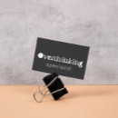 Search for joke business cards Black and white