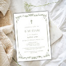 Search for vintage christening invitations Boy baptism