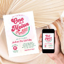 Search for watermelon birthday invitations Watercolor