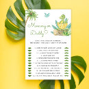 Search for dinosaur baby shower games Watercolor
