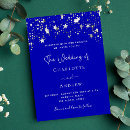 Search for silver stars wedding invitations Elegant