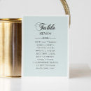 Search for classic wedding seating charts Formal