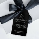 Search for black and white gift tags Thank you