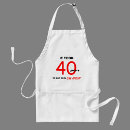Search for 40 year old aprons Fortieth