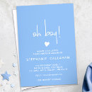 Search for heart baby boy shower invitations Baby arrival notice