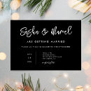 Search for landscape wedding invitations Black and white
