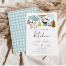 Search for cooking bridal shower invitations Elegant