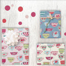 Search for teacup wrapping paper Retro