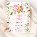 Search for two at the zoo invitations Tropical