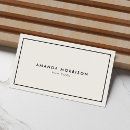 Search for ivory business cards Elegant