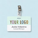Search for clip on id badges Your logo here