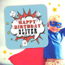 Search for super hero party stickers Blue