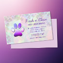 Search for dog paw print business cards Pets