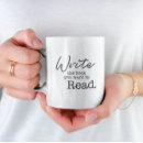 Search for literature coffee mugs Black and white