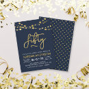 Search for blue 50th birthday invitations Fifty