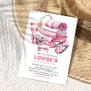 Search for pretty in pink birthday invitations For kids