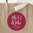 Search for burgundy monogram stickers Monogrammed