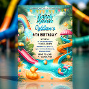 Search for water park birthday invitations Lets make a splash