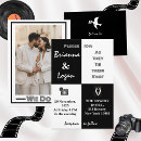 Search for collections wedding invitations Black and white