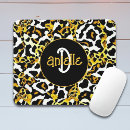 Search for zebra pattern mousepads Leopard