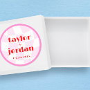 Search for unique vintage stickers Bold typography