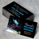 Search for welding business cards Construction