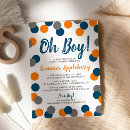 Search for colourful baby boy shower invitations Modern