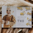 Search for construction truck birthday invitations Boy 2nd