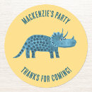 Search for yellow dinosaurs stickers For kids