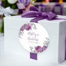 Search for plum wedding stickers Watercolor flowers