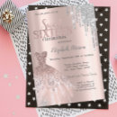 Search for cool sweet 16 invitations Glitter