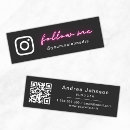 Search for instagram influencer business cards Follow me