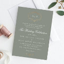 Search for royal green wedding invitations Vintage