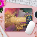 Search for abstract mousepads typography