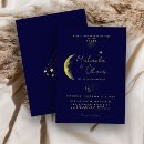 Search for midnight blue invitations Dark and moody