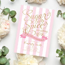 Search for sugar and spice invitations Everything nice