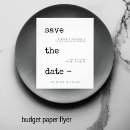 Search for paper types invitations Black and white