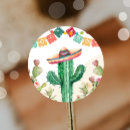 Search for watercolor cactus stickers Baby shower