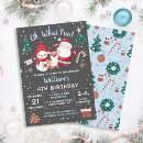 Search for snow christmas invitations Santa