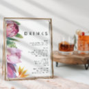 Search for flower template menus Bride