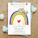 Search for calligraphy baby boy shower invitations Heart